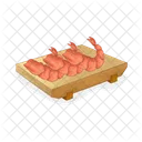 Shrimp Seafood Food Icon