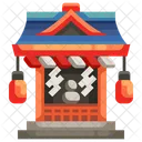 Shrine Temple Religion Icon