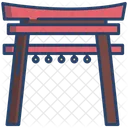 Shrine Shinto Gate Shrine Shainto Icon