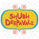 Shubh Deepavali Aufkleber  Symbol