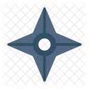 Shuriken Star Throwing Icon