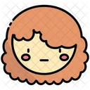 Shy Emoji Face Icon