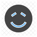 Shy Emoji Face Icon