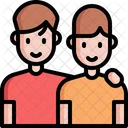 Sibling Brother Children Icon