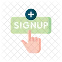 Sign Up Marketing Shopping Icon