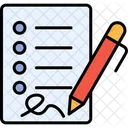 Signature Agreement Contract Icon