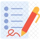 Signature Agreement Contract Icon