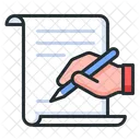 Contract Business Official Icon