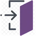 Signout Common Door Icon