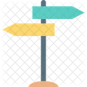 Guidepost Signpost Direction Post Icon