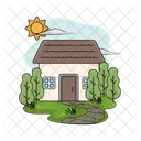 Simple House Apartment House Icon