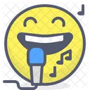 Sing Singer Happy Icon