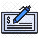 Sing Cheque  Icon