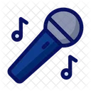 Singing Microphone Mic Icon