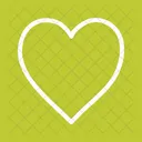 Single Heart Love Icon