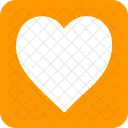 Single Heart Love Icon