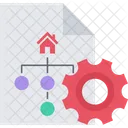 Site Structure Optimization Icon