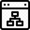 사이트맵 웹페이지 웹사이트 아이콘