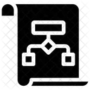 Sitemap Chart Flow Chart Hierarchy Icon