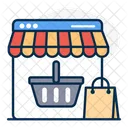 Sitio web de compras  Icono