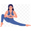 Skandasana Side Lunge Icon