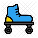 Skating Shoe Footwear Icon