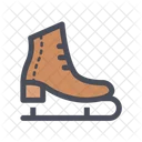 Skating Boot Ski Boots Skate Icon