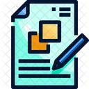 Sketch Drawing Plan Icon