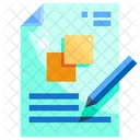 Sketch Drawing Plan Icon