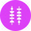 Skewer Brochette Grill Icon