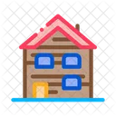 Ski Resort Cabin Icon