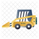 Skid Steer Loader Construction Vehicle Heavy Vehicle Icon