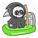 Angel Of Death Ghost Halloween Icon