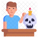 Skull Candle  Icon