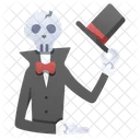 Iskull Gentleman Skull Gentleman Gentleman Ghost Icône