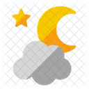 Sky Night Midnight Icon