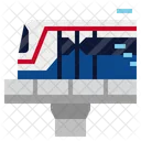 Skytrain Bts Skytrain Transportation Icon