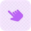 Slant Hand Selection Touch Hand Icon