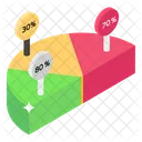 Segment Chart Slice Chart Pie Chart Icône