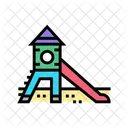 Slide Kindergarten Activity Icon