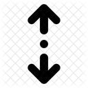 Slide Up Down Scroll Vertical Direction Arrow Icon