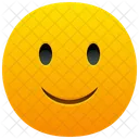 Slightly Smiling Face Emoji Emotion Icon