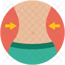 Slim Body Figure Icon