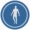 Slim Fit Man Icon