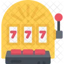 Slot Machine Casino Video Game Icon