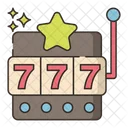 Slot Machine Coin Machine 777 Icon