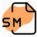 SM Datei Audiodatei Audioformat Symbol