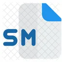 SM Datei Audiodatei Audioformat Symbol