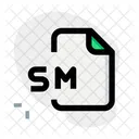 SM Datei Audiodatei Audioformat Symbol