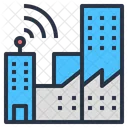 Smart City Building Icon